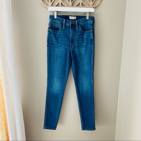 Madewell 10" Roadtripper Denim Jeans Blue Sz 27 - Picture 1 of 10